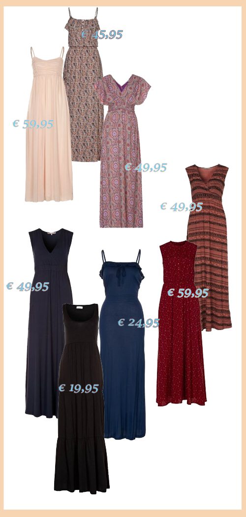 Maxi-jurken: lange, elegante jurken voor elk figuur!