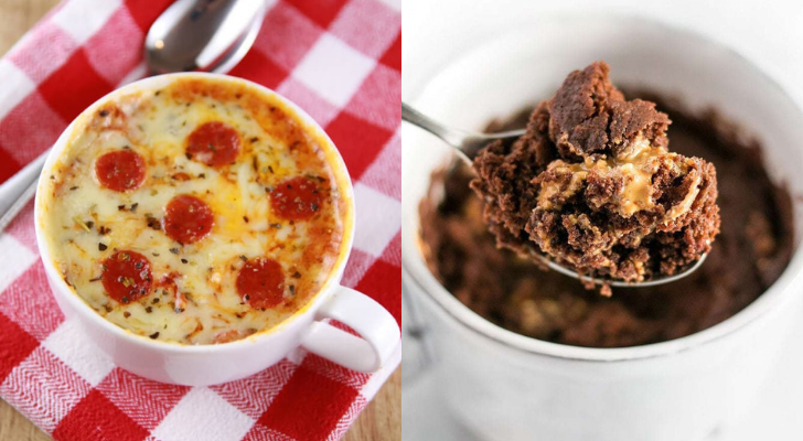 Van pizza tot brownie: 5 lekkere dingen om te bakken in een mok