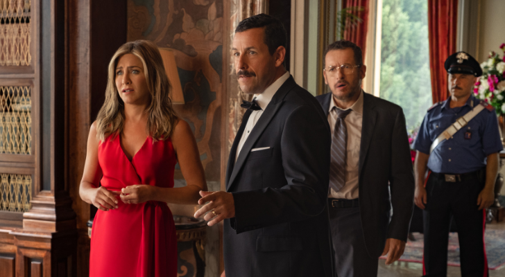 De hilarische film Murder Mystery met Jennifer Aniston staat nu op Netflix