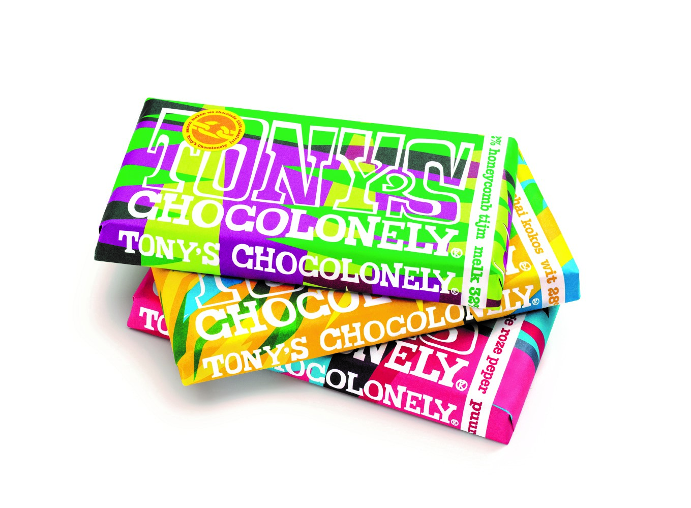 Dit zijn de nieuwe limited editions smaken van Tony's Chocolonely