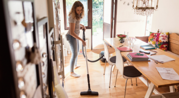 schoonmaken stofzuigen