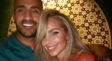 Badr Hari en zijn partner Daphne