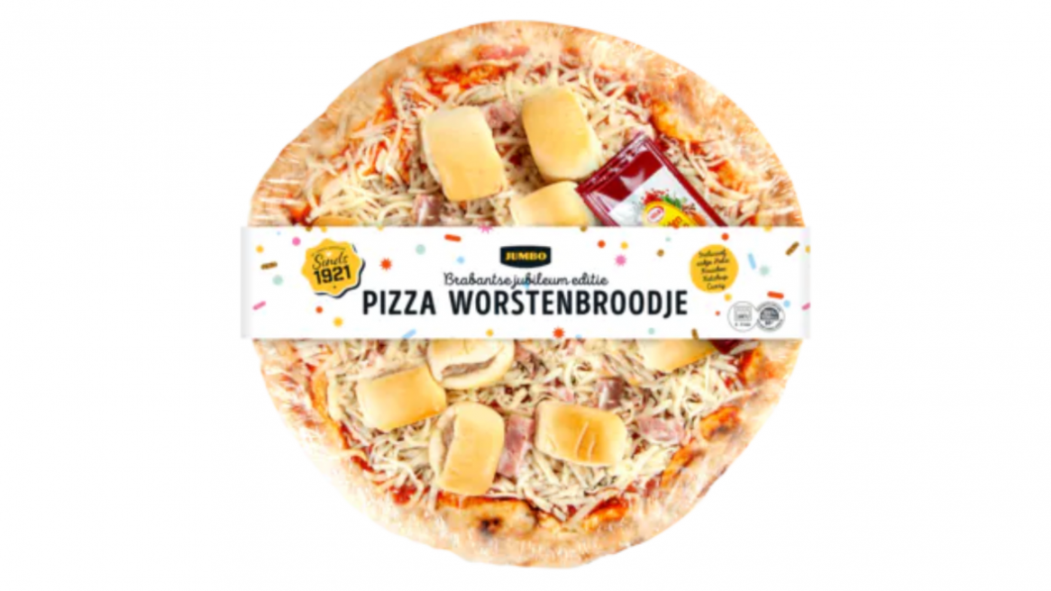 Pizza Worstenbroodje