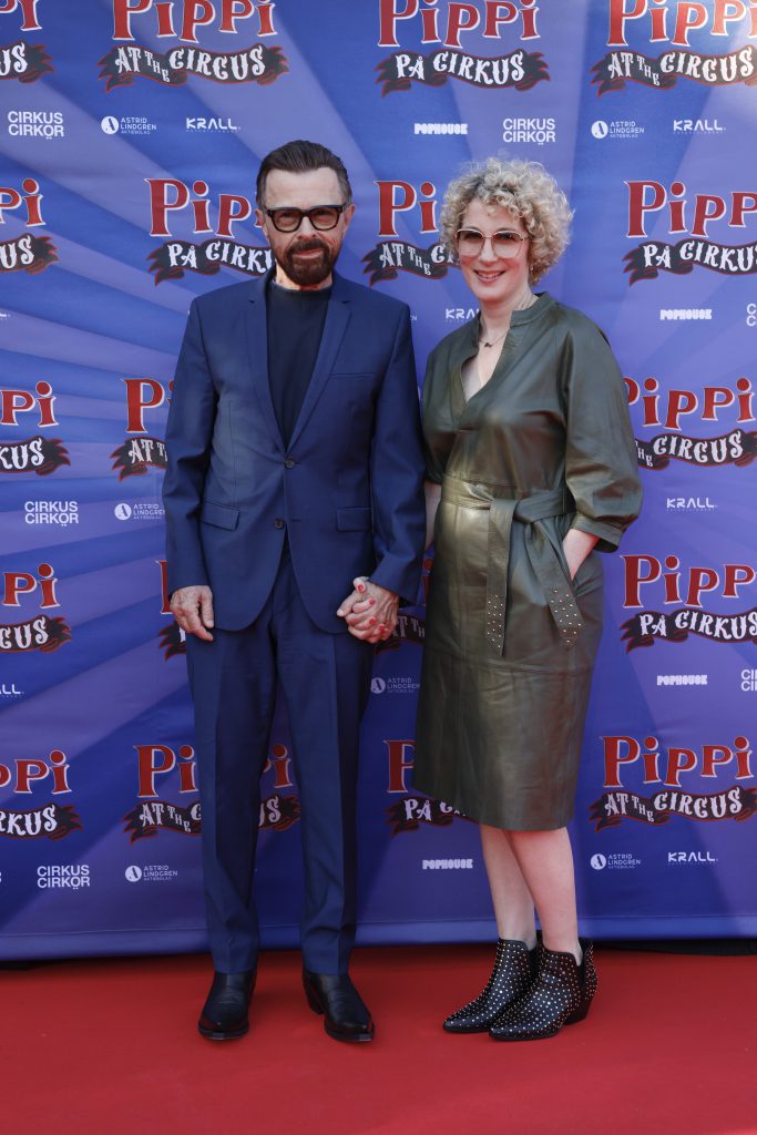 Bjorn Ulvaeus en Christina Sas