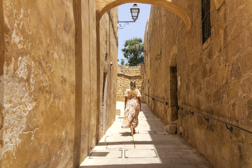 Cittadella Gozo Met Meisje