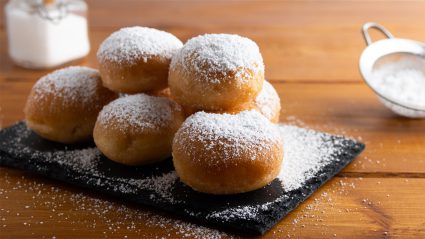 oliebollen met espresso martini