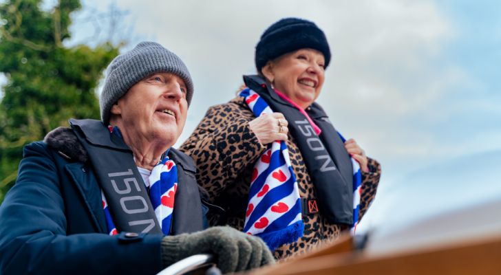 Janny van der Heijden en André van Duin