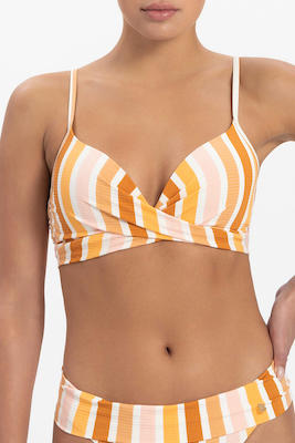Beachlife Voorgevormde Beugel Bikinitop Met Textuur Roze