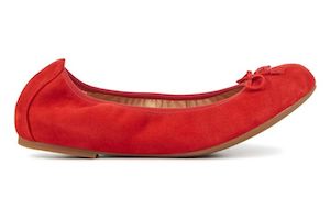 Unisa Acor suède ballerina’s rood