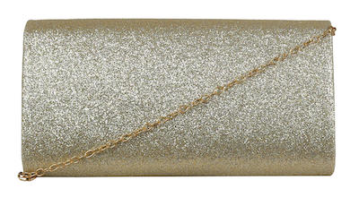 Bulaggi Party Clutch Met Glitters Champagne Champagne 8717366164858