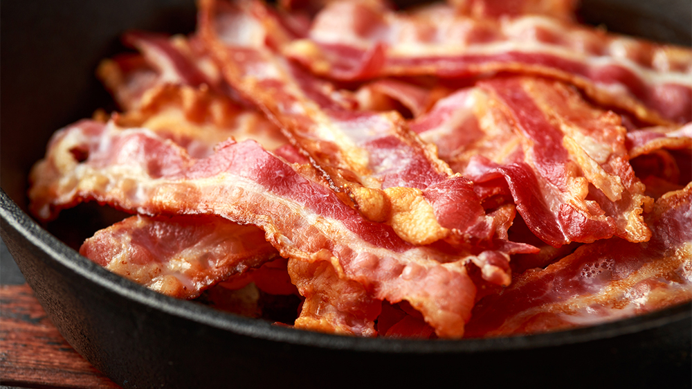 knapperige bacon