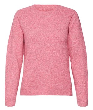 Vero Moda Gemeleerde Gebreide Trui Vmdoffy Van Gerecycled Polyester Roze Roze 5715366391932