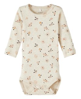 Name It Baby Romper Nbfosha Beige Melange Beige 5715422933441