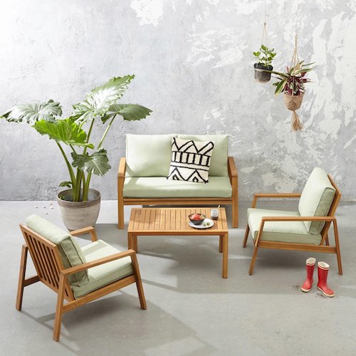 Wehkamp Home Loungeset Cambrils Bruin Tuinmeubel Tuinmeubels