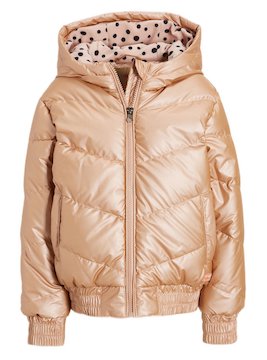 Orange Stars Winterjas Nanda Metallic Goud Oranje 8719542696184