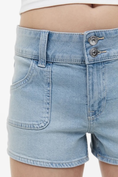 Regular Denim Short Hm Denim Trends