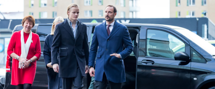 Marius Borg Hoiby Of Norway And Prince Haakon Of Norway