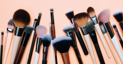 Make-up kwasten Schoonmaken