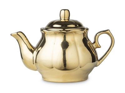 Theepot Shiny Gold