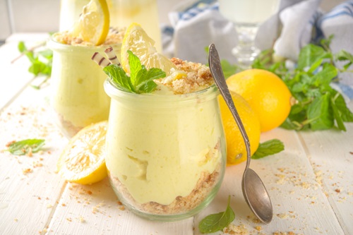 Lemon Cheesecake in glas: paasbrunch recepten