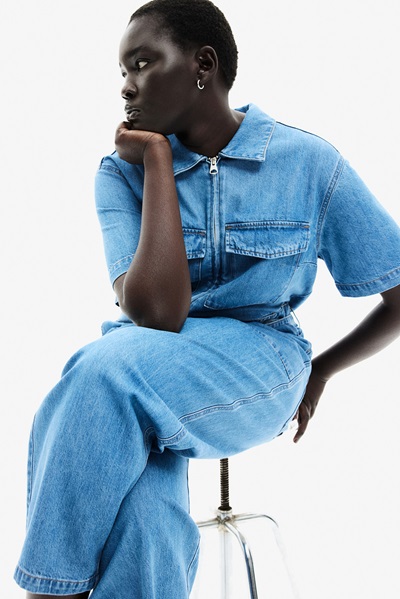 Denim Boilersuit Hm