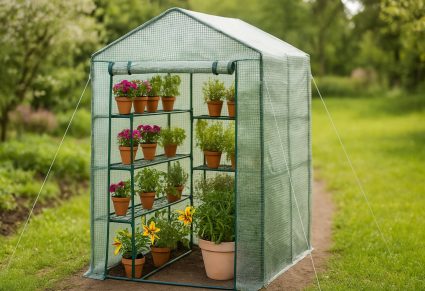 Goedkope Tuinkas in tuin