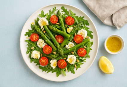 Lentesalade Met Asperges