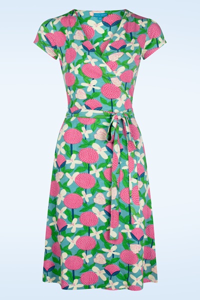 Pretty Vacant 52329 Dress Robin Allium Clematis 250325 003w | zomerjurken van topvintage