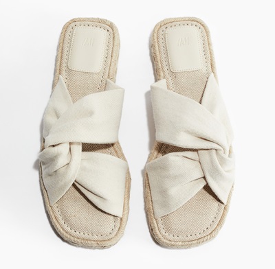 Espadrilles Gedraaid