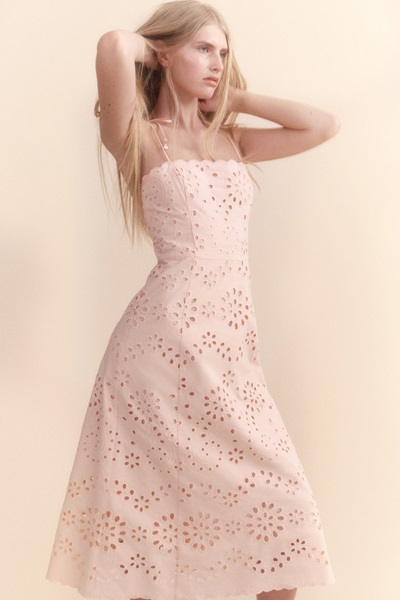 Jurk Broderie Anglaise Hm