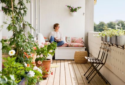Klein Balkon Groter