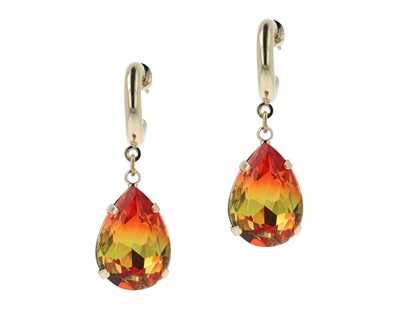 Oorbellen Sunset Opal - zomerse oorbellen