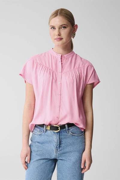Shoeby Blouse Roze Roze 8720843546351