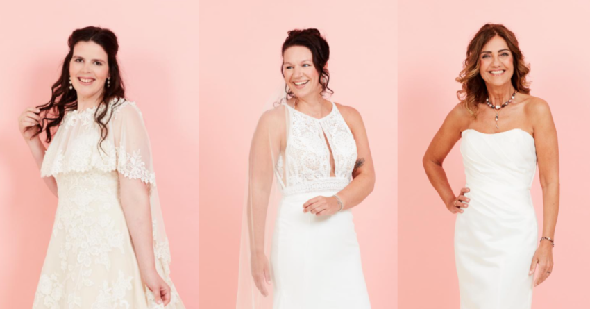 Trouwen op je 21ste, 40ste of 60ste: drie bruiden blikken terug