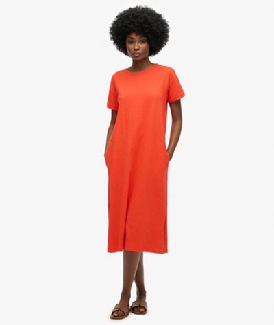 Midi T Shirt Jurk