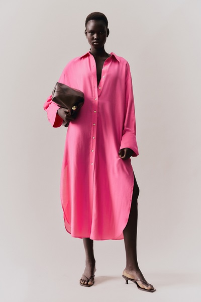 Oversized Overhemdjurk Hm