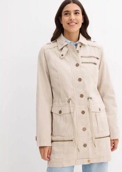 Parka In Utility Stijl