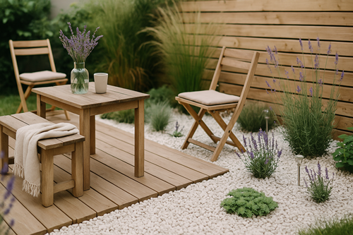 Tuin In Baltische Stijl 