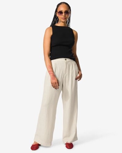 Ultieme Linnen Broek Selma Hema