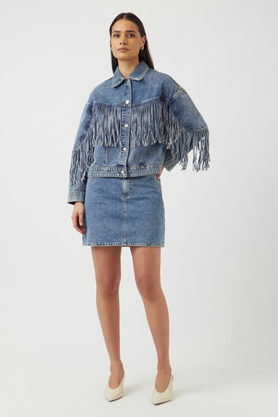 Y A S Spijkerjas Medium Blue Denim Medium Blue Denim 5715720726622