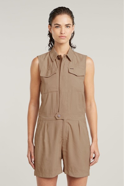 G Star Regular Jumpsuit Beige Beige 8721135322707