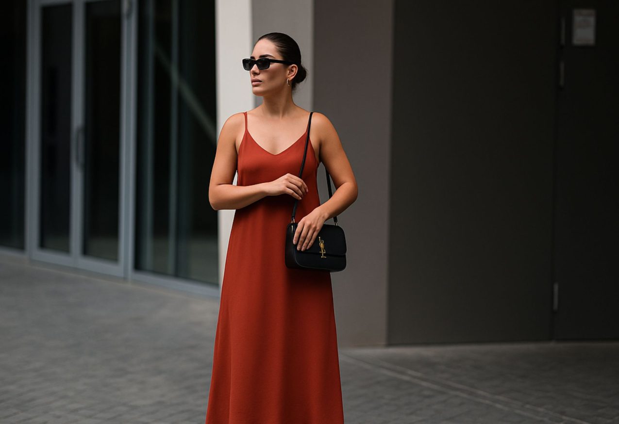 model met Lange Jurk Van Zeeman