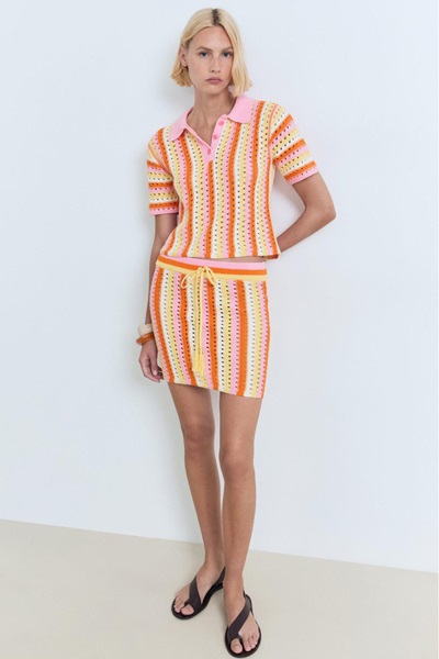 Mango Top Multi Gehaakt Multi 8447402038262