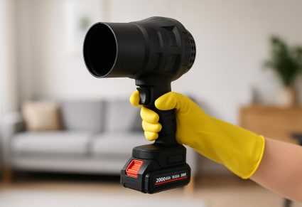 Turbo apparaat om stof verwijderen makkelijk te maken