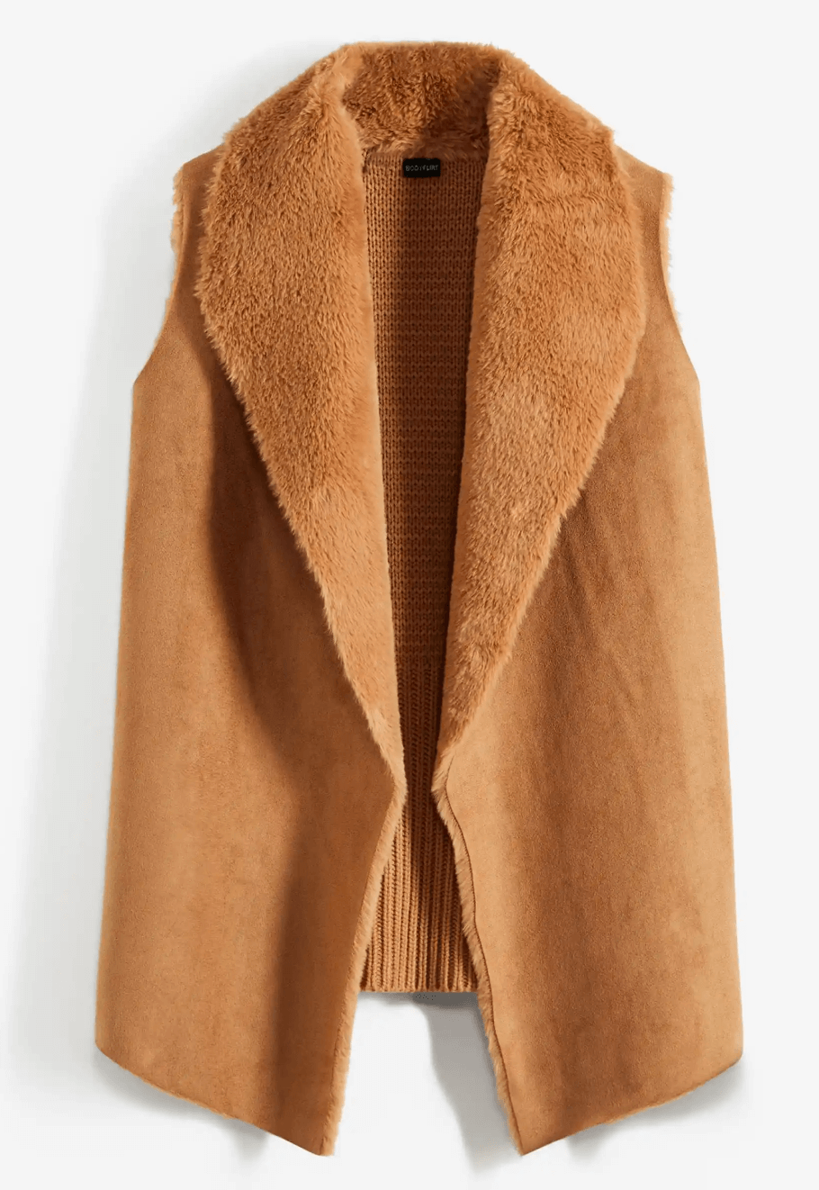 Elegante Gilet Van Imitatiebont