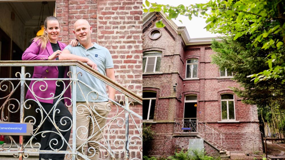 Frank en Milou kochten een 'spookhuis' als hun droomhuis