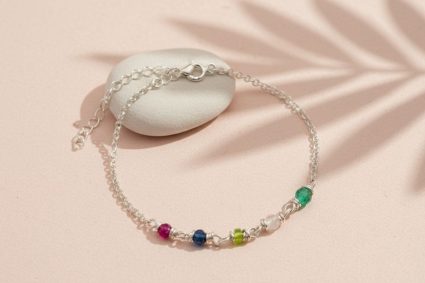 Geboortesteen Armband