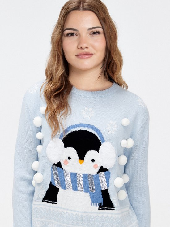 kersttrui pinguïn