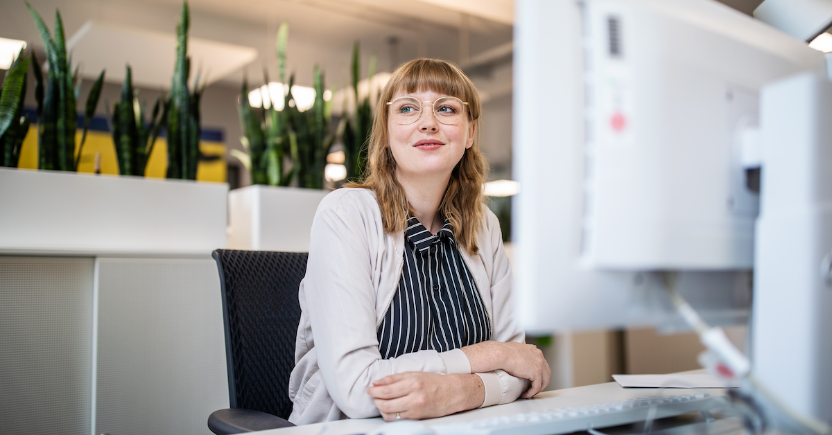 Kantoorcrush Collega