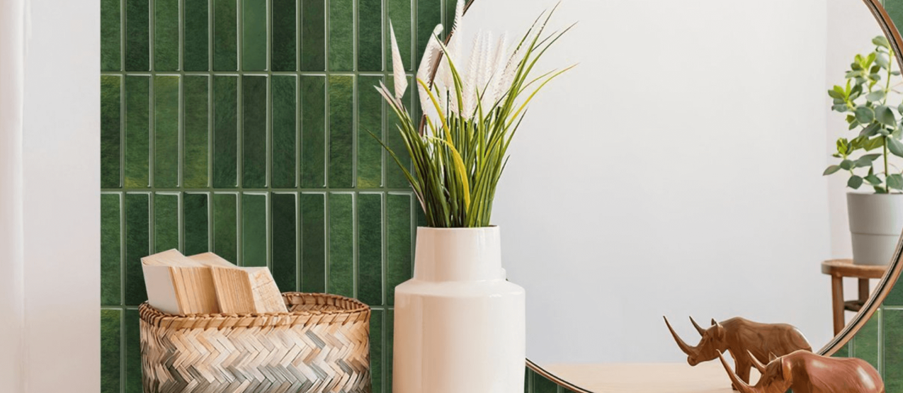 Tegelstickers Keuken Badkamer Groen